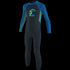 Toddler Reactor-2 2mm Back Zip Full - Pojkar - skiffer/lightaqua/ocean